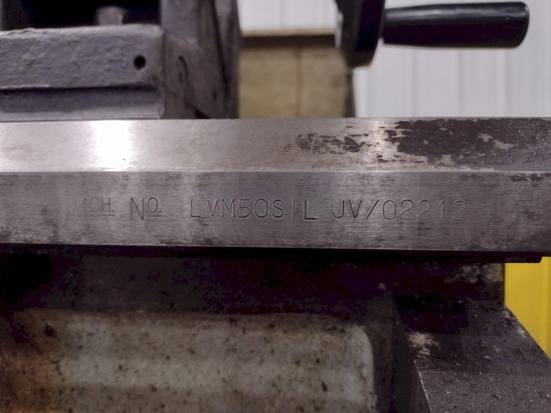 13" X 50" CLAUSING COLCHESTER MODEL #13 ENGINE LATHE 1.65" HOLE: STOCK #23357