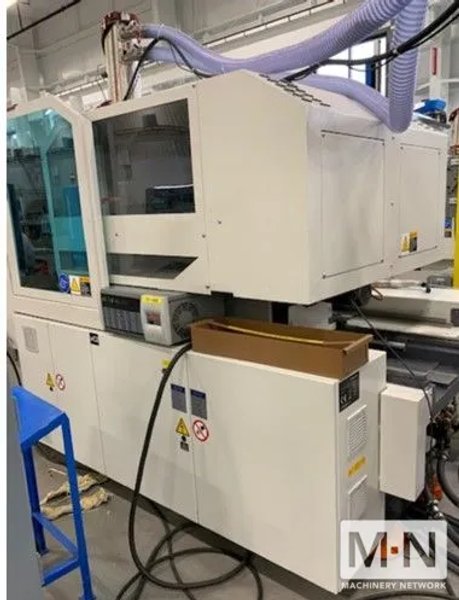 198 TON 6.4 OZ KRAUSS MAFFEI MODEL KM180/380AX ELECTRIC INJECTION MOLDING MACHINE MFG 2011