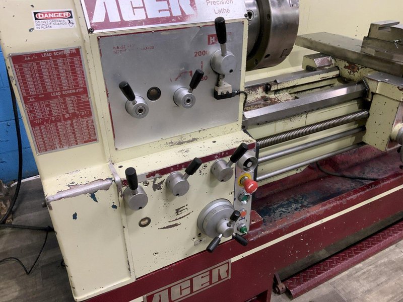 17 X 60 ACER GAP BED ENGINE LATHE : STOCK #81439
