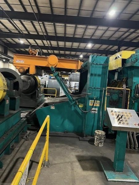 74" x .375" x 60,000# HERR VOSS CUT TO LENGTH LINE STOCK# 3993