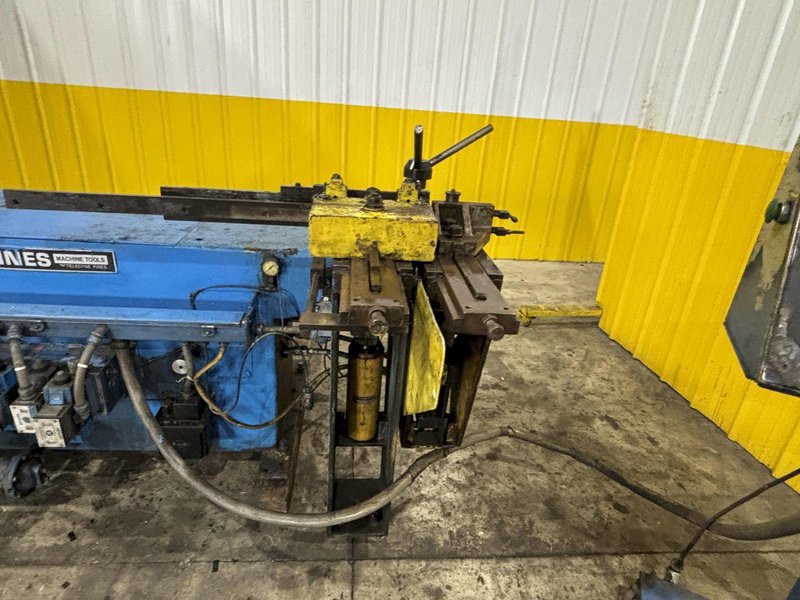 1.25" PINES MODEL #1-1/4 HIGH SPEED  ROTARY HYDRAULIC BAR, TUBE &amp; PIPE BENDER, DIAL A BEND V CONTROL: STOCK #22683