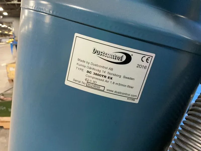 Dustcontrol Ab Portable Dust Collector  - Dc 3800tr Ex