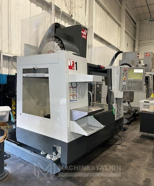 Haas VF-1 CNC Vertical Machininig Center – 30,000 RPM, 5th Axis Ready Mill