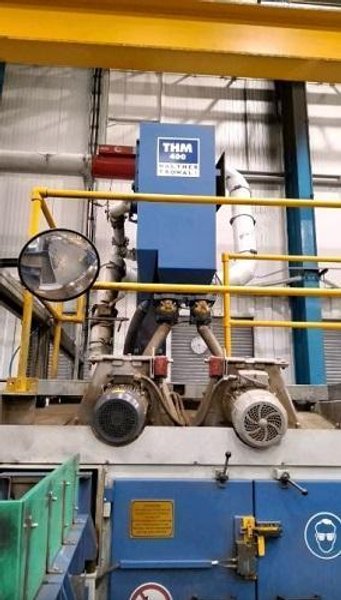 WALTHER TROWAL THM400/2 SHOT BLAST MACHINE (2013)