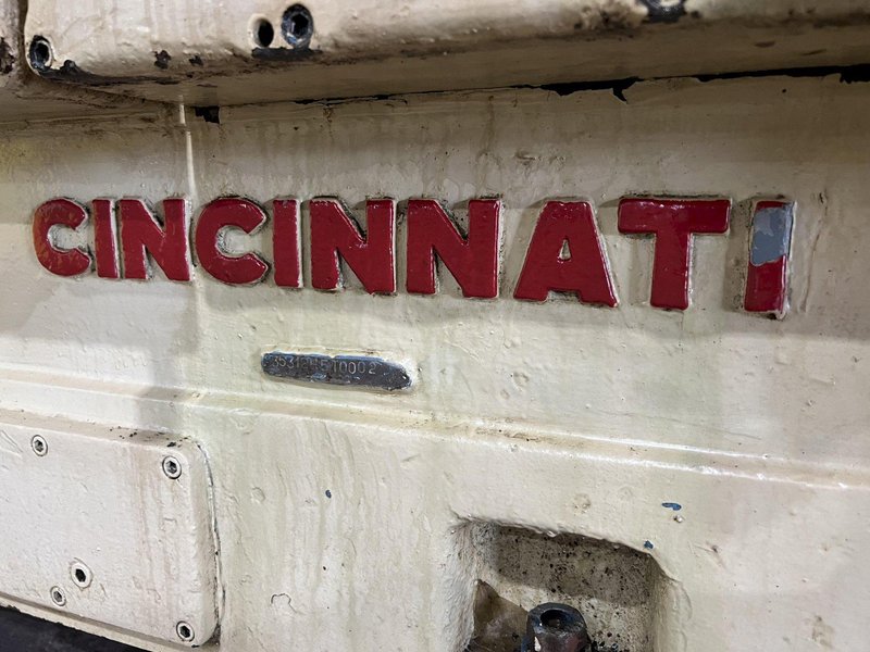 10" X 96" CINCINNATI PLAIN CYLINDRICAL GRINDER:  STOCK 18585