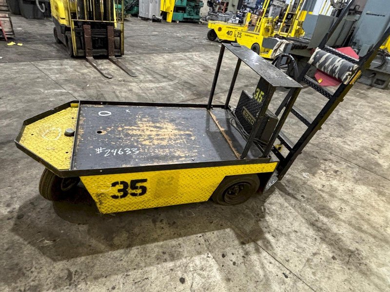 24 VOLT EZ-GO MODEL XI-640 TEXTRON CHASER/TUGGER CART #35: YOBRO #24633