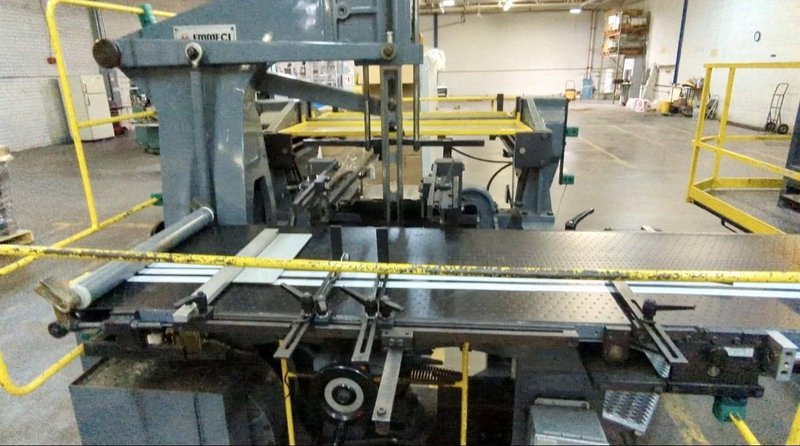 Emmeci MC-92 HSB DX Automatic Rigid Box Forming Line – Right-Hand Discharge