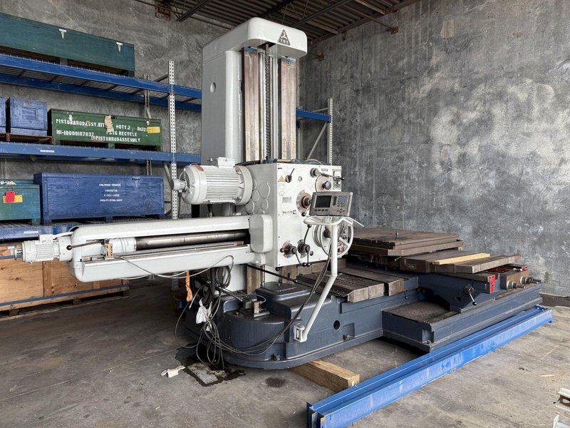 4" TOS Model W100A Table Type Horizontal Boring Mill