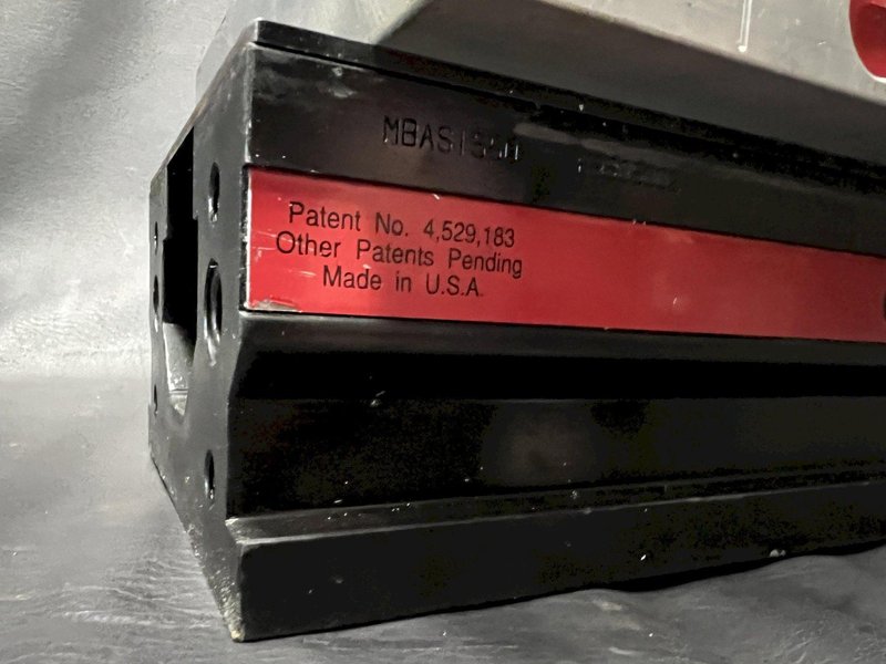 Chick MBAS1550 Qwik-Lok Double Lock CNC Vise | 6" Width