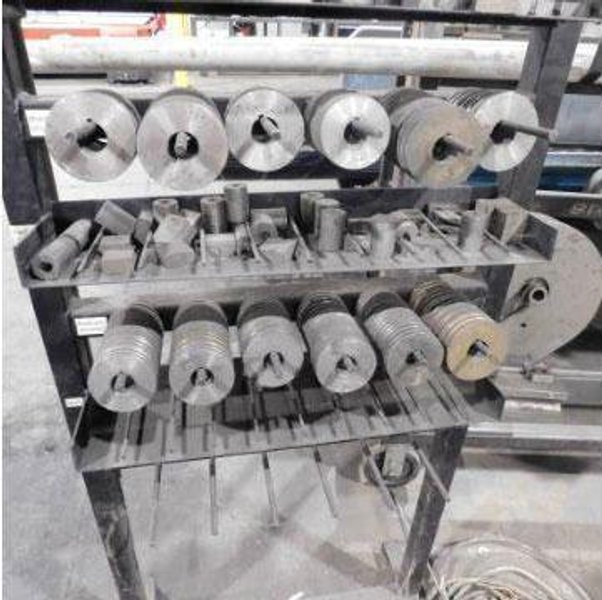 .125" - .312" Shuster Model 2A4V Wire Straighten &amp; Cut Machine  (14581)