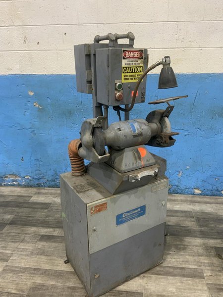 1/2 HP CINCINNATI DOUBLE END GRINDER: STOCK #81496