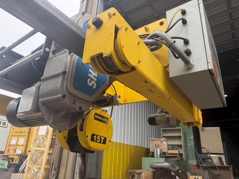 15 TON SHAW-BOX MODEL WD3T OVERHEAD CRANE HOIST, NEW 2019: YOBRO #25024