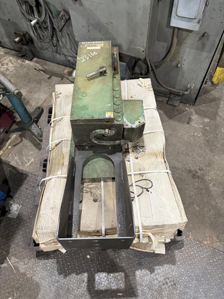 17" X 43" PEDDINGHAUS MODEL #1100 DG TWIN COLUMN &amp; MITRE HORIZONTAL STRUCTURAL SAW, NEW 2007: STOCK #23100