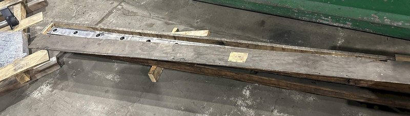 10' X 1/4" CINCINNATI SHEAR BLADES: STOCK #19769