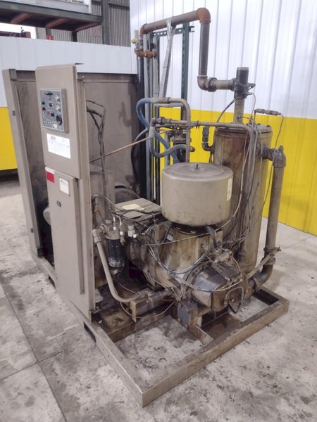 100 HP LEROI MODEL #WEH100SSIIA ROTARY SCREW AIR COMPRESSOR, WATER COOLED: STOCK #21253