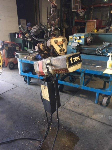 1 TON COFFING CHAIN HOIST STOCK# 2210