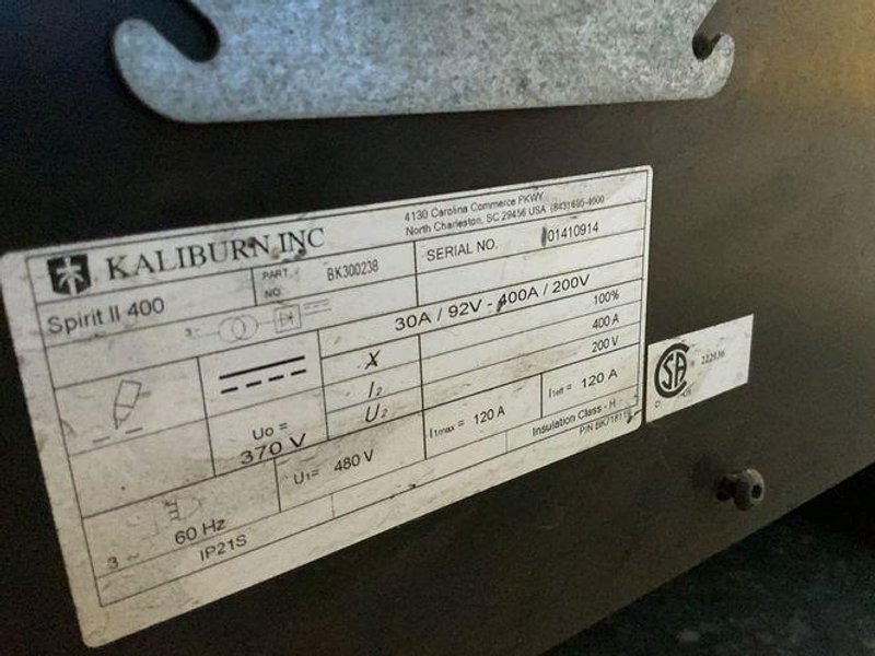 Kaliburn / Lincoln Electric 400 Amp Welder - Spirit Ii 400