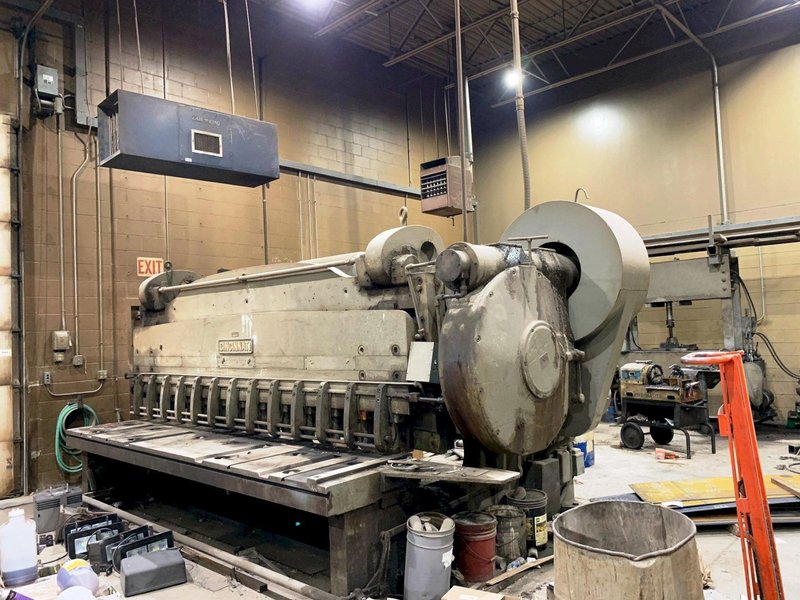 1" X 12' CINCINNATI MODEL 10012 MECHANICAL SHEAR