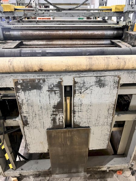 40" X .110" ROWE MODEL # C3-40 POWERED COIL STRIP STRAIGHTENER: STOCK #21626