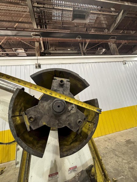 15,000 LBS X 36" COE MODEL #CPR-PO-15018 MOTORIZED COIL REEL UNCOILER W/ COIL CAR: STOCK #23436