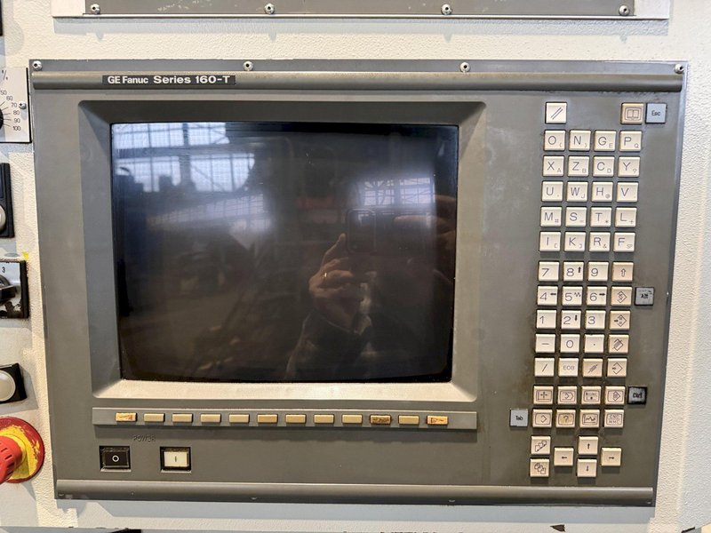 11" X 39" JUNKER JUCRANK 5000/50 CNC CRANKSHAFT GRINDING MACHINE. STOCK # 0328726