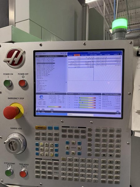 Haas UMC-750SS 5 Axis UMC, 2018 – Midaco Automatic Pallet Changer, TSC, Chip Conveyor