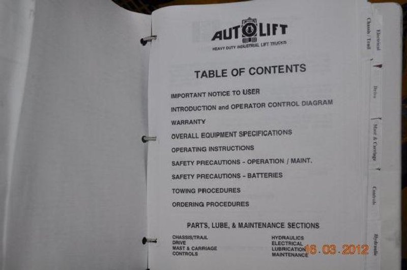 AUTOLIFT L5-300-24 
Trucks, Lift Gas Or Electric