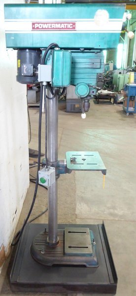 15" Powermatic Floor Model Drill 1150,  330-3075 RPM, 3/4 HP, Parts Machine