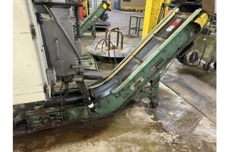 ROACH 10" WIDE BELT CONVEYOR, STOCK # 14372J