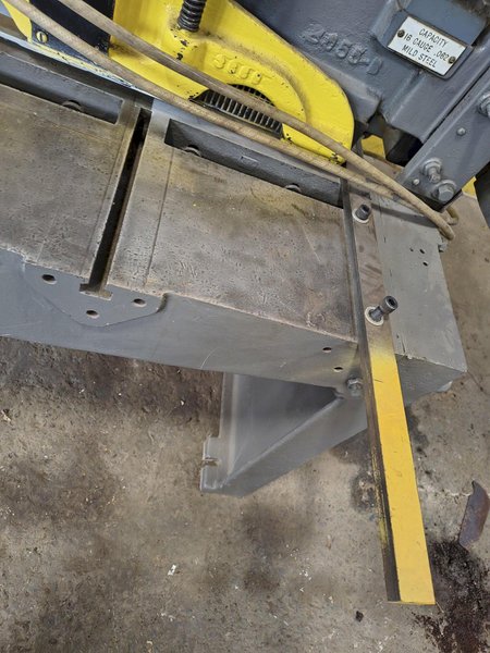 6' X 16 GAUGE PEXTO MODEL #G1720 MECHANICAL POWER SHEAR : YOBRO 26311