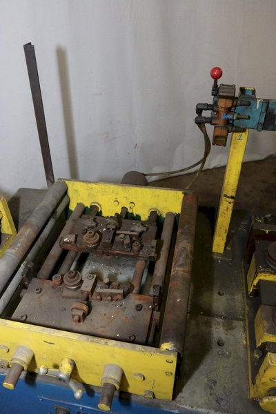 8" TISHKEN MODEL 6R-8 POWERED EDGE CONDITIONER / DEBURRER: STOCK #11166