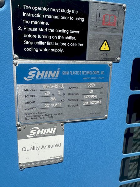 2011 SHINI SIC-3A-R1-UL Chiller