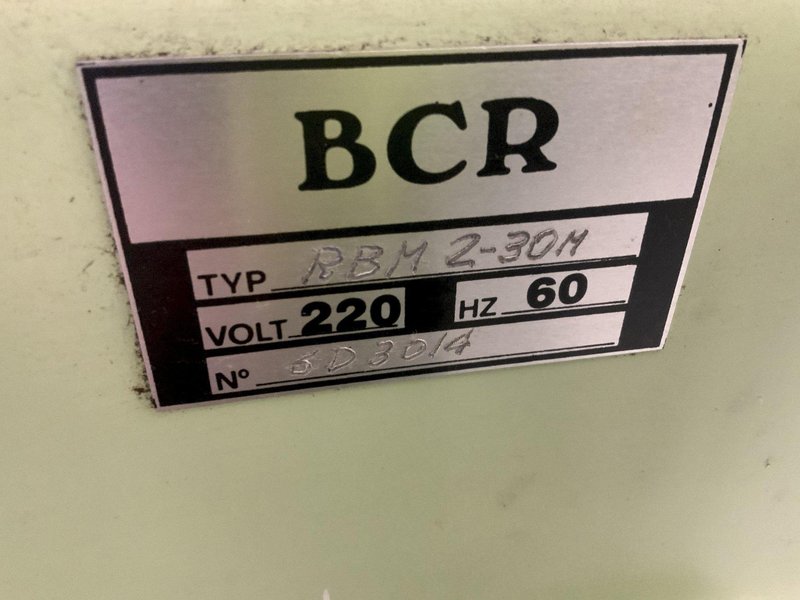 PROMACO MODEL RBM-30M METAL ANGLE BENDING ROLLER: STOCK #81459