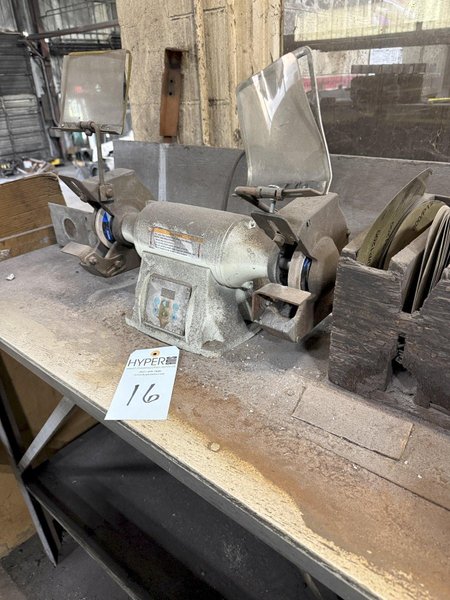 Dayton model 48WE52A 3/4 hp double end bench grinder