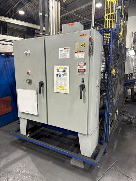 2013 - 800 TON MACRODYNE PRESS &amp; BILLET HEATING INDUCTION SERVICES FORGING SYSTEM: STOCK #20205