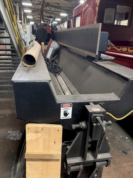 120" X 3/8" PANDJIRIS MODEL 120I-50 SEAM WELDER WITH LINCOLN POWERWAVE: STOCK # 71485