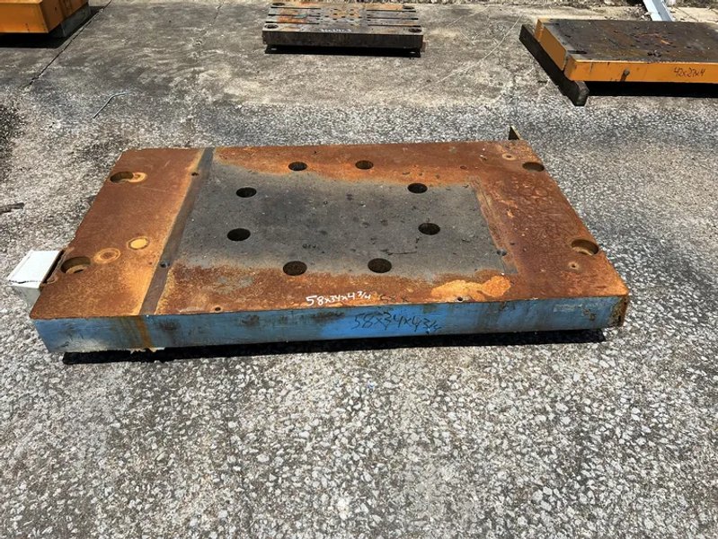 BOLSTER PLATE 58 X 34 X 4 1/2, SOLID