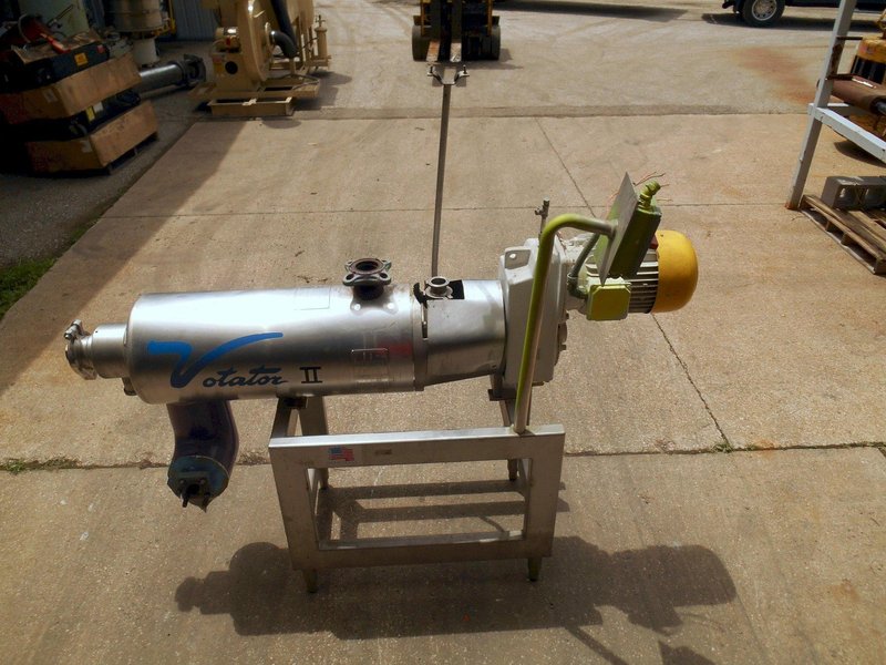 Waukesha Cherry-Burrel Votator II  ||  S.S. Scraped Surface Heat Exchanger