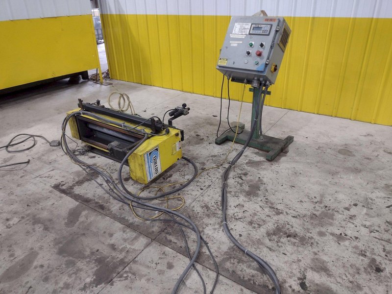 36”  DALLAS MODEL #DRFE-336-LH SERVO FEEDER WITH TUFFSERV CONTROL: STOCK #21658