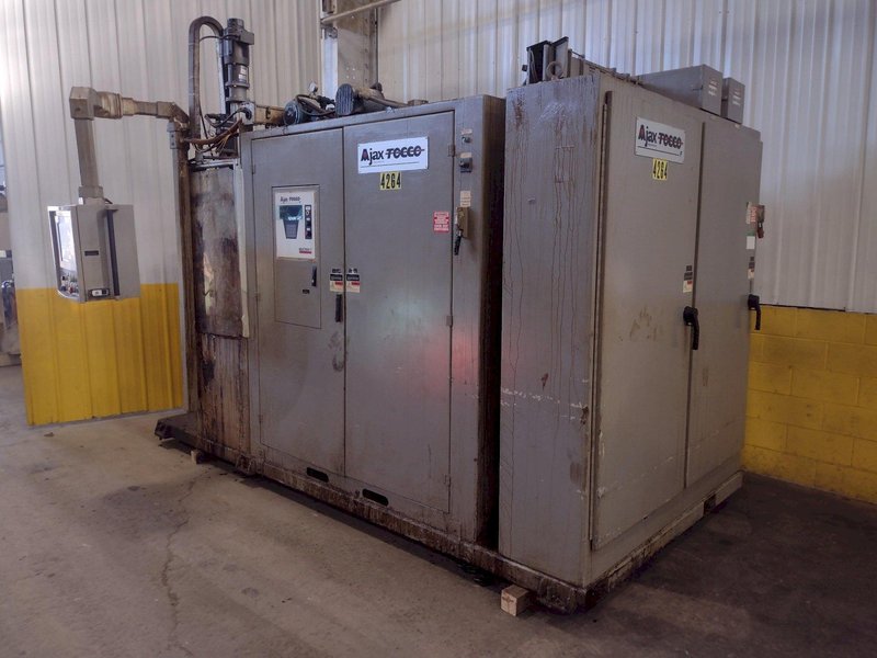 100 KW AJAX TOCCO "TOCCOTRAN" INDUCTION HARDENING SCANNER SYSTEM, NEW 2005: STOCK #17289