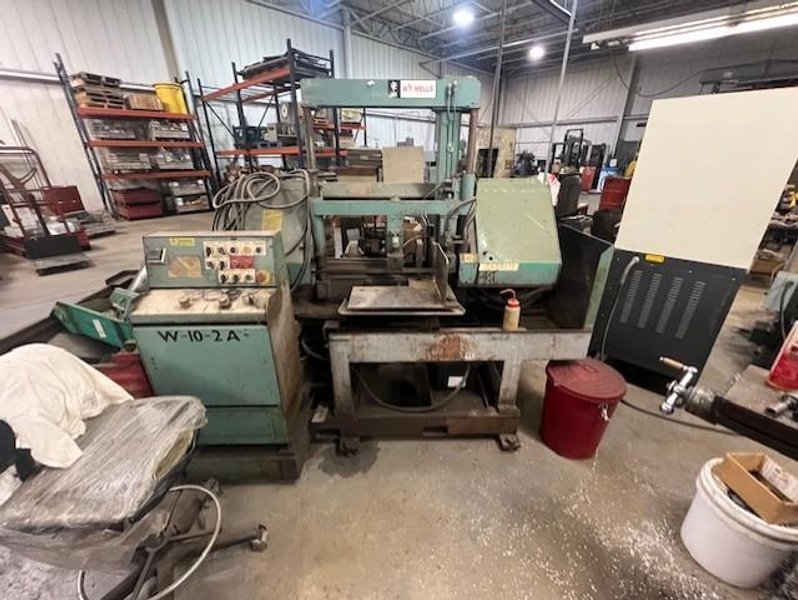 17" X 10" WELLS W-10-2A AUTOMATIC BAND SAW STOCK# 3905