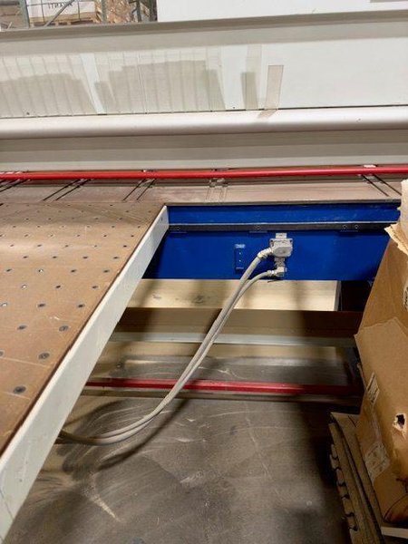 Schelling FM-H 430/410 Automatic Panel Saw, 2001 – Rear Lift Table