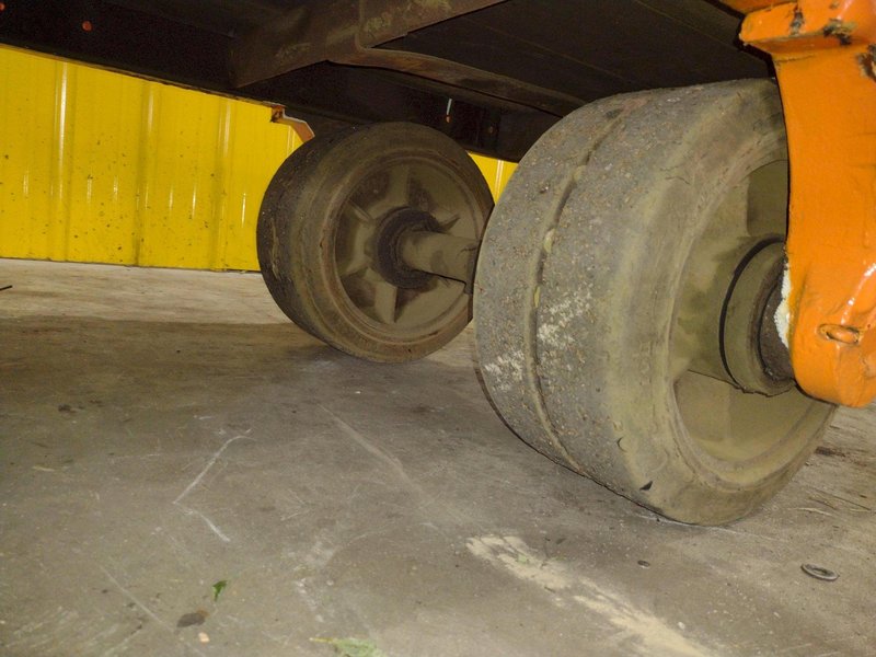 (2) 72" X 36" A STREICH &amp; BROS HEAVY DUTY FLAT BED TOW CARTS: STOCK #23688