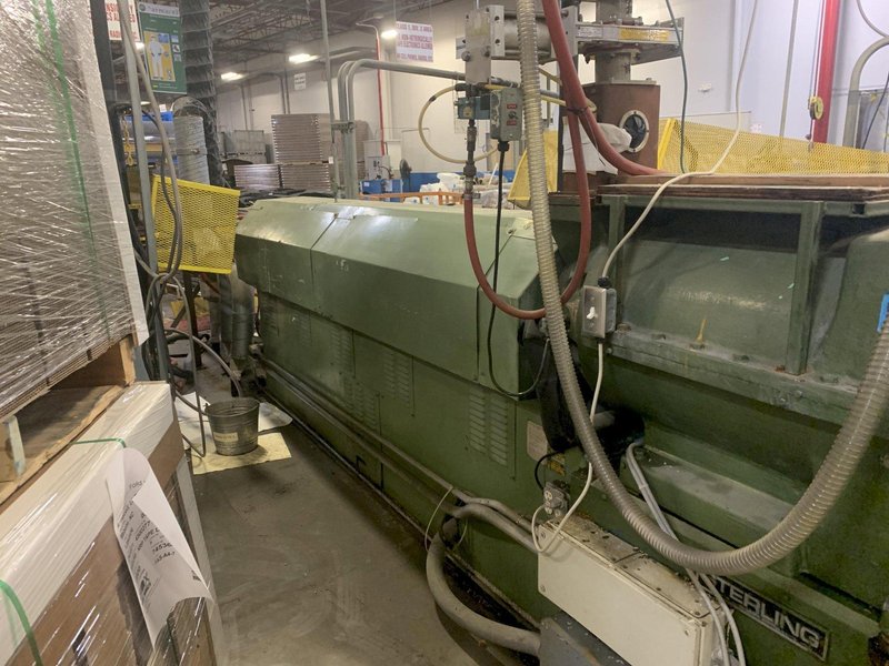 Sterling Used 4.5" Single Screw Extruder, 150HP