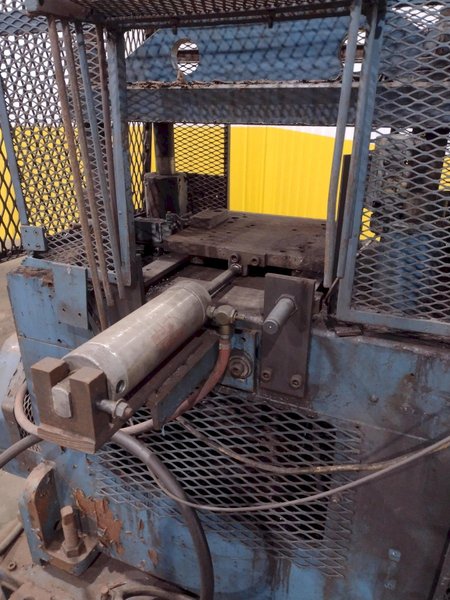 25 TON TISHKEN 4-POST CUTOFF PRESS, 2.5" STROKE: STOCK #19251