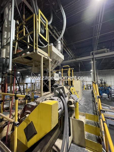 Kautex Used KB 250/64 Blow Molding Machine, Single Head, 50 lbs.