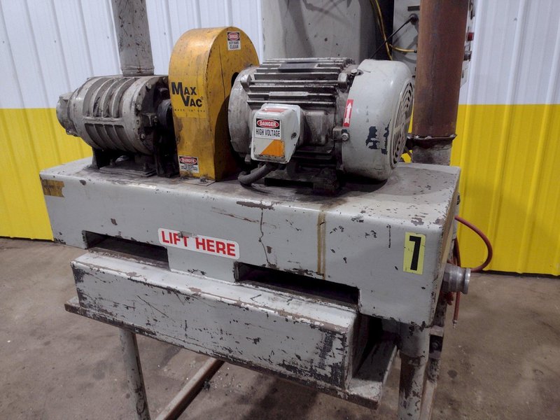25 HP DEMARCO MODEL #MK25E "MAX-VAC" PORTABLE INDUSTRIAL VACUUM SYSTEM: STOCK #19578