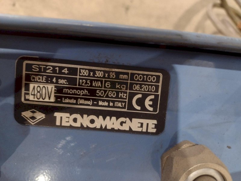 14" x 29" TECNOMAGNETE MODEL #QX408UMK6 MAGNETIC SURFACE CHUCK &amp; CONTROLS: STOCK #20551