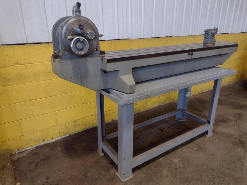 LEITZ OTICAL DIVIDING HEAD WITH TAILSTOCK, BED &amp; STAND: STOCK 17369