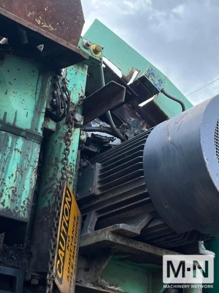 300 HP COLUMBUS MCKINNON TIRE SHREDDER MFG 1992